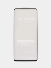 Защитное стекло OULEMEI для Xiaomi Redmi Note 9 Pro, закруглённые края, черное