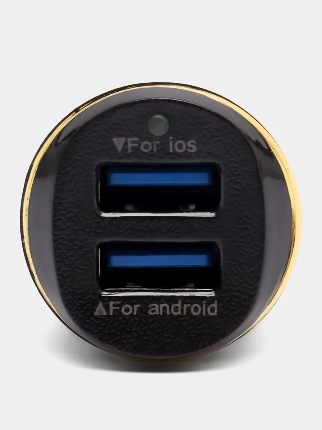 Черный автомобильное зарядное устройство, 2 USB, 3.1 А