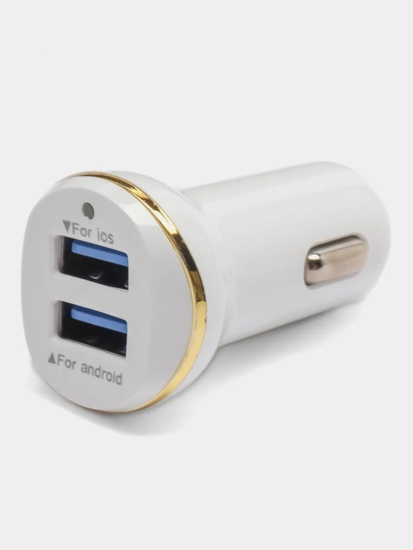 Автомобильное зарядное устройство, 2 USB, 3.1 А