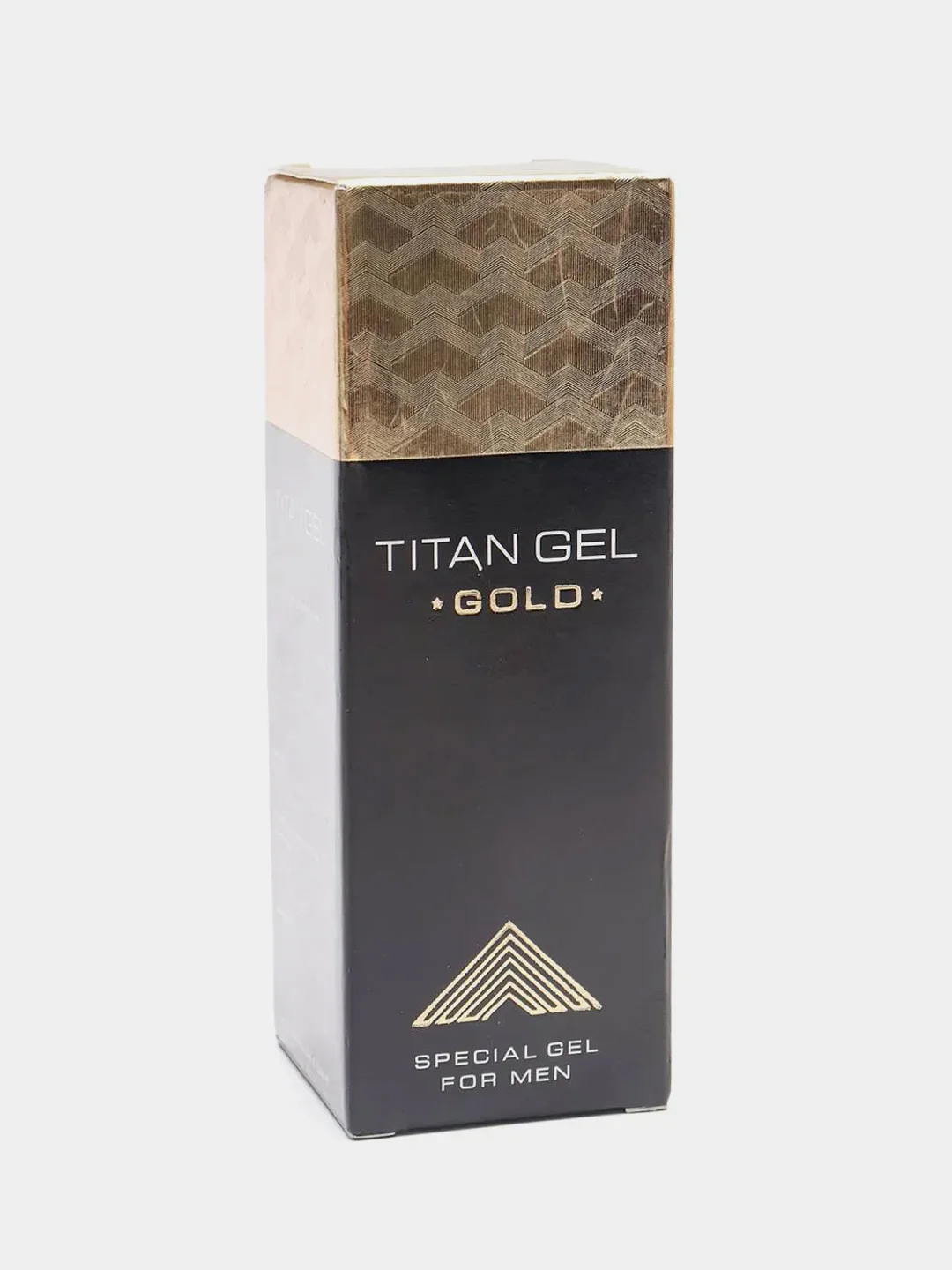 Золотой крем-гель лубрикант для мужчин TITAN GEL TANTRA для увеличения члена