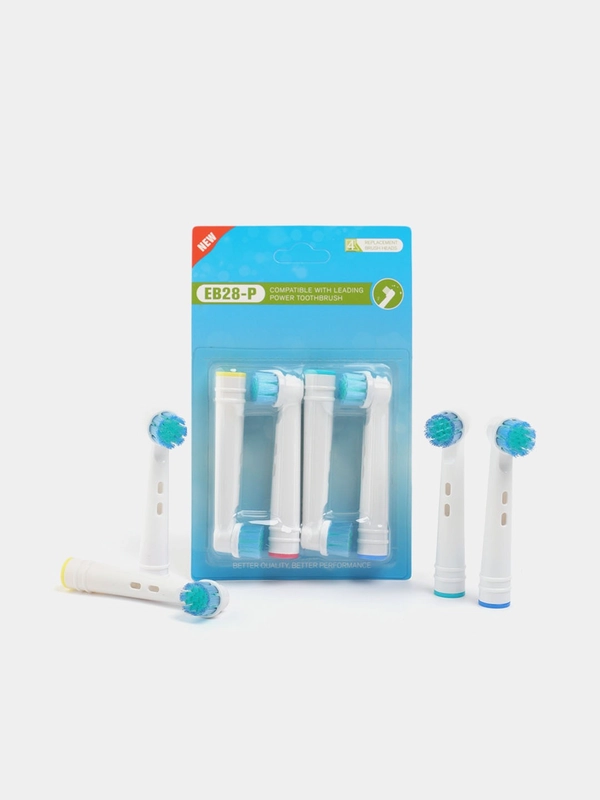 Насадки для электрической зубной щетки мягкая щетина Oral B Braun, CS MEDICA 484, 485 и др