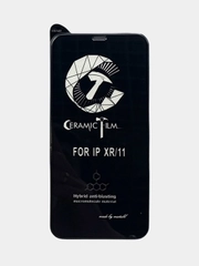 Фирменное керамическое защитное стекло на iPhone 11, 8, 7, 6, XR, X, XS, Pro, Plus Mletubl
