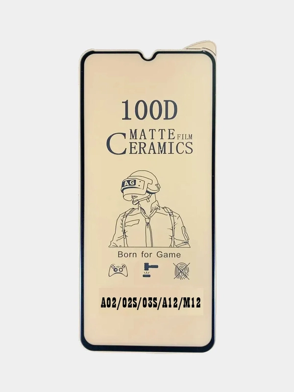 Матовое гибкое защитное стекло-пленка для Samusng A02/A02s/A03/A03s/A03 Core/A04/A04s