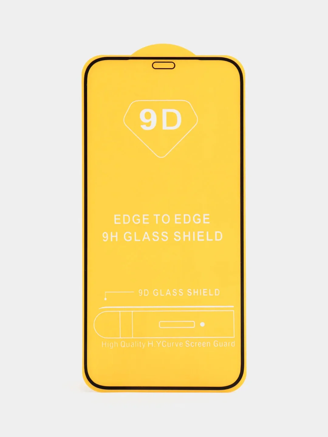 Защитное стекло 9D для iPhone 11 / XR / 12