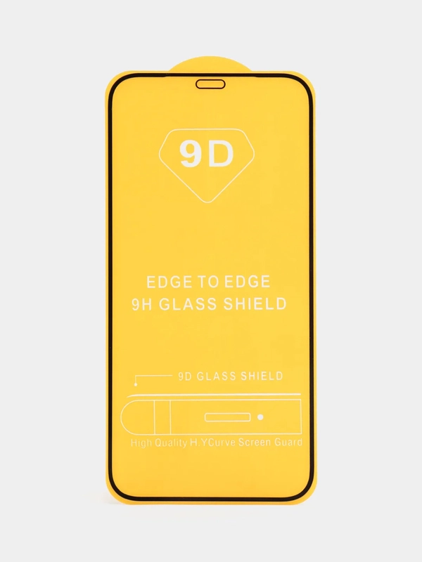 Защитное стекло 9D для iPhone 11 / XR / 12