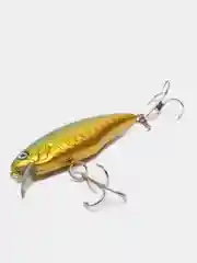 Зеленый воблер Minnow для ловли рыбы троллингом, дорожкой или спиннингом, 56 мм