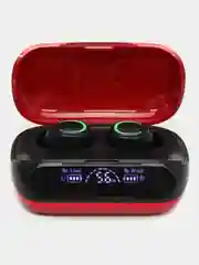 Красный наушники беспроводные XG02, с powerbank