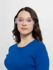 Голубой очки светящиеся LED, прозрачные, неоновые