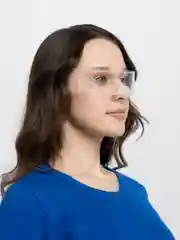 Горчичный очки светящиеся LED, прозрачные, неоновые