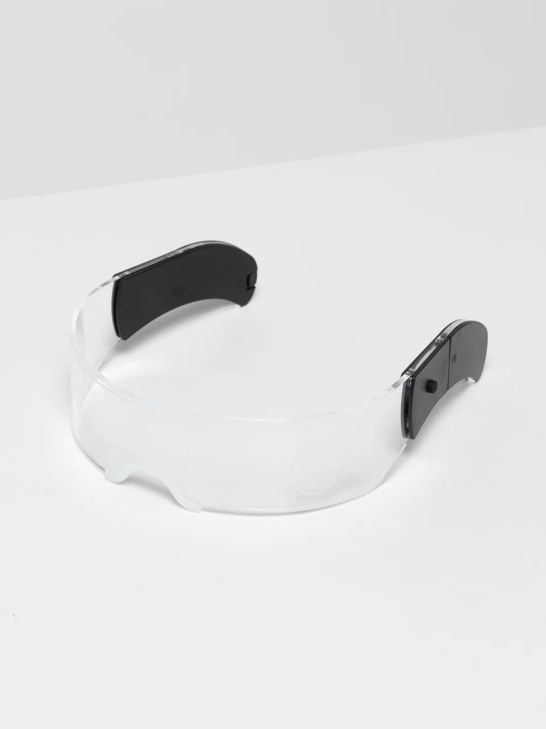 Горчичный очки светящиеся LED, прозрачные, неоновые