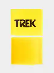 Желтый зажим-липучка для лыж TREK
