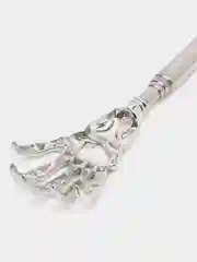 Синий чесалка для спины телескопическая