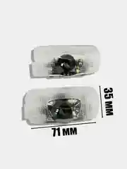 Штатная подсветка дверей с логотипом Nissan Patrol (12-17) / Teana J32(2008-14) PMC-NS2