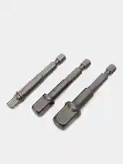 Набор адаптеров для торцевых головок ТУНДРА, сталь CrV, 1/2 x 75