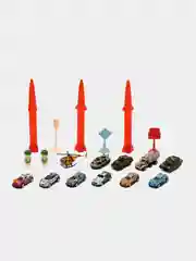 Зелёный хаки автомобиль-кран, пожарная машина, военная машина, наборы машинок