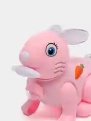 Розовый интерактивная игрушка "Заяц", музыкальный, танцующий