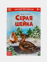 Голубой книга детская "Читаем по слогам"