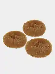 Губки (мочалки) для посуды металлические медные ЛАЙМА, комплект 3 шт.