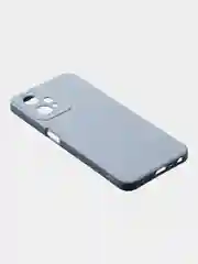 Голубой чехол для Realme 9 (5G) / Realme 9 Pro (5G) матовый с дополнительной защитой камеры