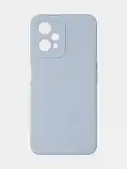 Голубой чехол для Realme 9 (5G) / Realme 9 Pro (5G) матовый с дополнительной защитой камеры