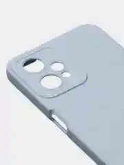 Голубой чехол для Realme 9 (5G) / Realme 9 Pro (5G) матовый с дополнительной защитой камеры