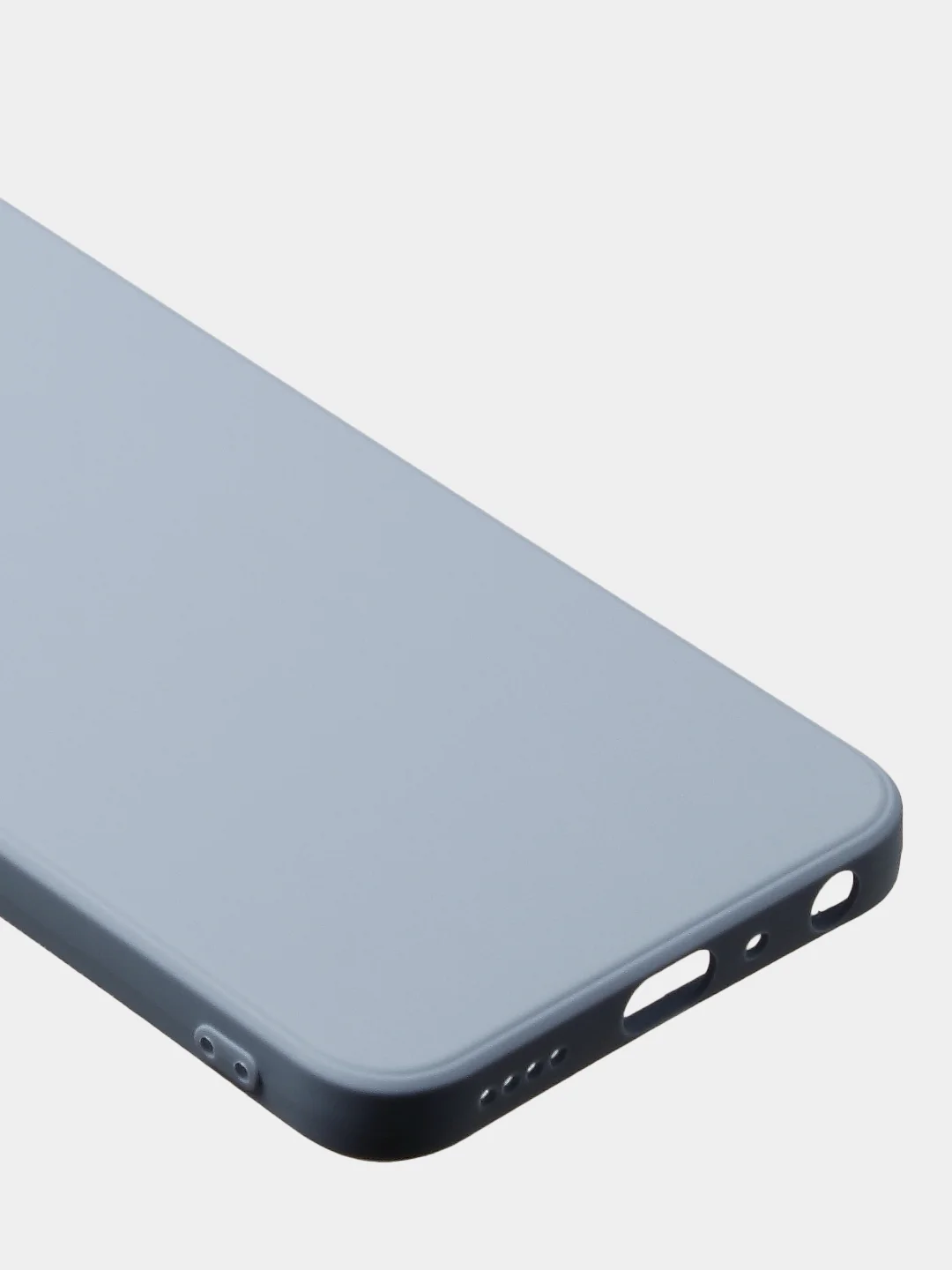 Голубой чехол для Realme 9 (5G) / Realme 9 Pro (5G) матовый с дополнительной защитой камеры