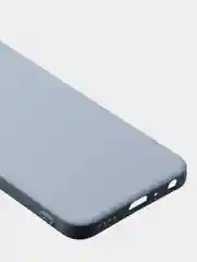 Голубой чехол для Realme 9 (5G) / Realme 9 Pro (5G) матовый с дополнительной защитой камеры