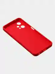 Красный чехол для Realme 9 (5G) / Realme 9 Pro (5G) матовый с дополнительной защитой камеры