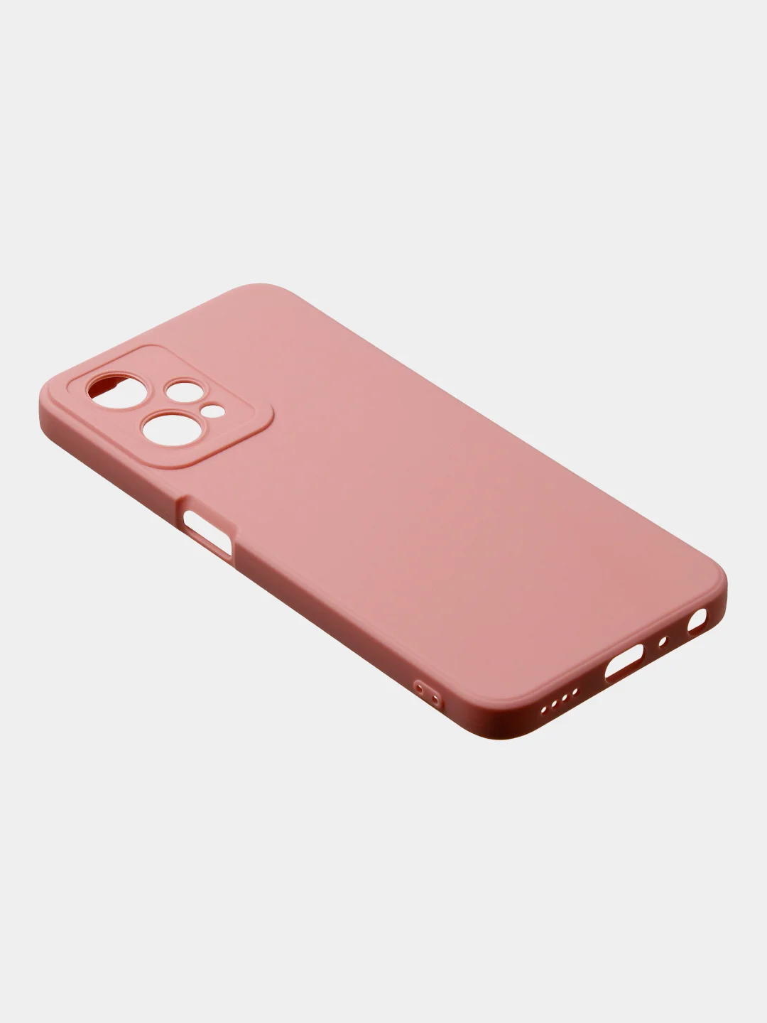 Пудровый чехол для Realme 9 (5G) / Realme 9 Pro (5G) матовый с дополнительной защитой камеры
