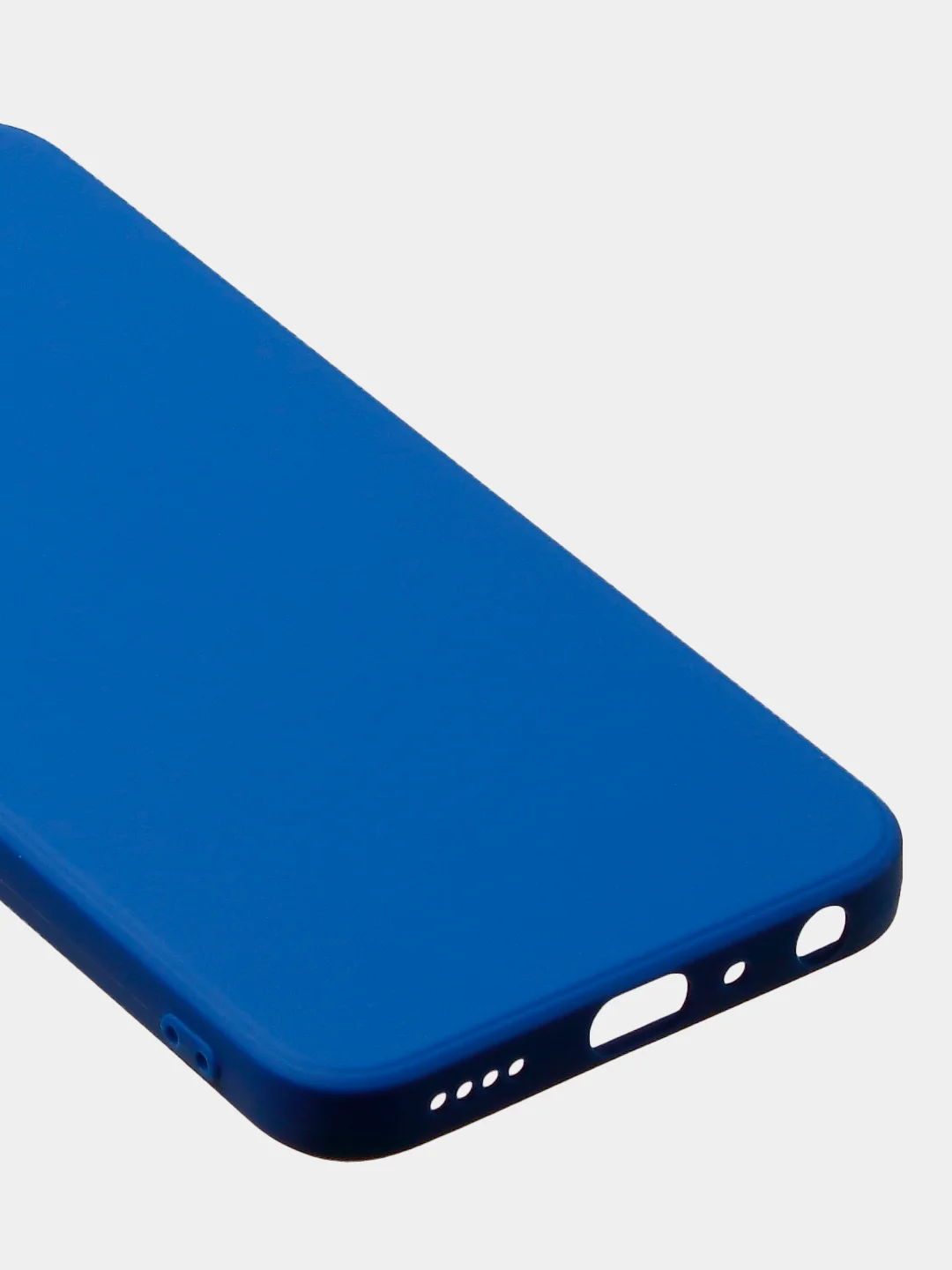Синий чехол для Realme 9 (5G) / Realme 9 Pro (5G) матовый с дополнительной защитой камеры