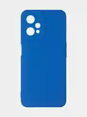 Синий чехол для Realme 9 (5G) / Realme 9 Pro (5G) матовый с дополнительной защитой камеры