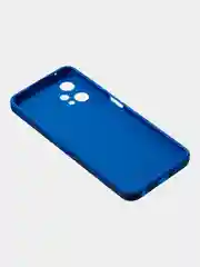 Синий чехол для Realme 9 (5G) / Realme 9 Pro (5G) матовый с дополнительной защитой камеры