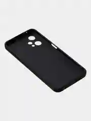 Черный чехол для Realme 9 (5G) / Realme 9 Pro (5G) матовый с дополнительной защитой камеры