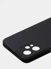 Черный чехол для Realme 9 (5G) / Realme 9 Pro (5G) матовый с дополнительной защитой камеры