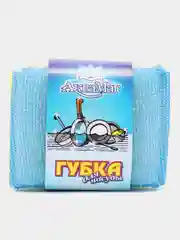 Губки для посуды, синтетическая, 3 шт