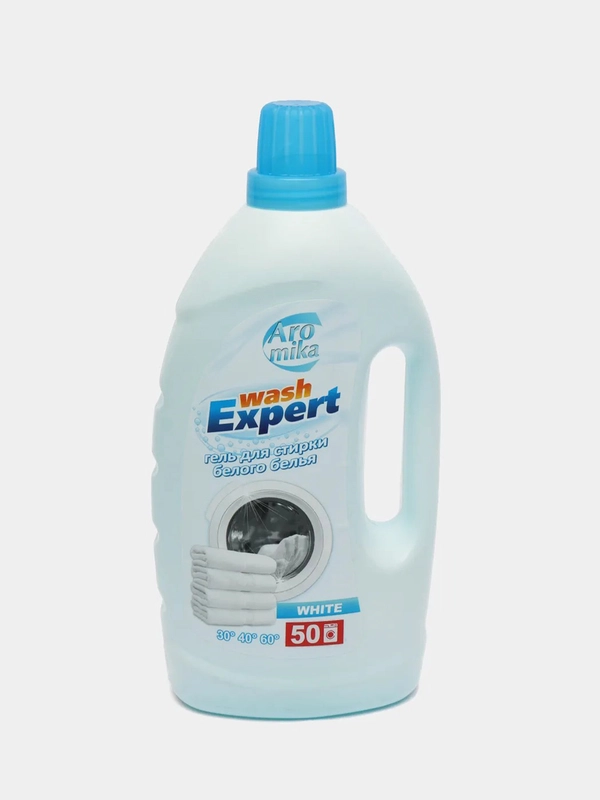 Гель для стирки белого белья WashExpert WHITE, 2000 мл