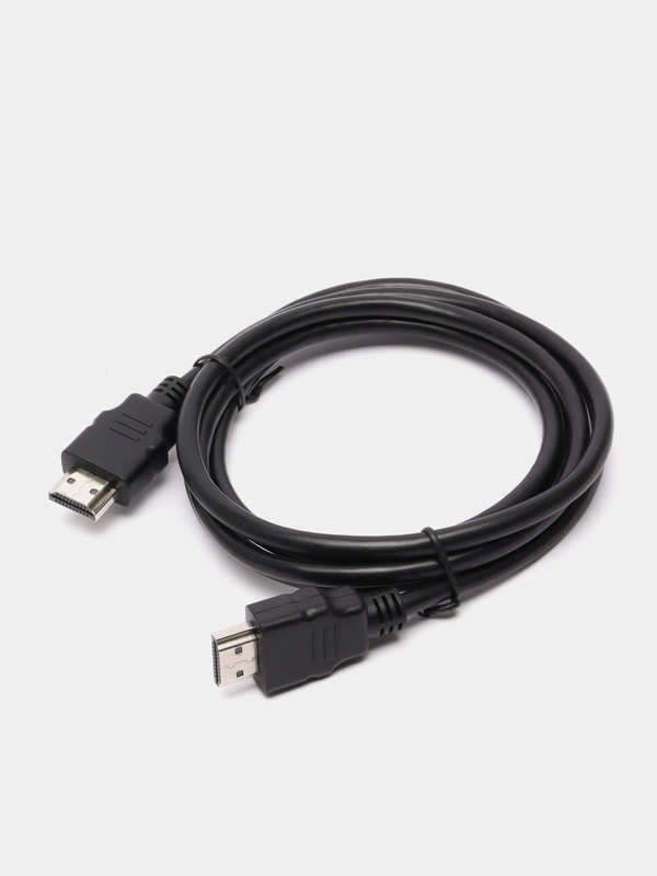 Кабель HDMI-HDMI, резиновая оплетка
