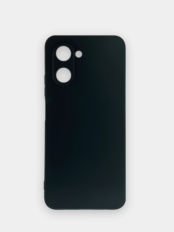 Чехол для Realme C33 / Реалми С33 черный, силиконовый