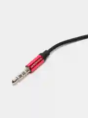 Алый наушники с микрофоном Borofone с разъёмом 3.5 Jack