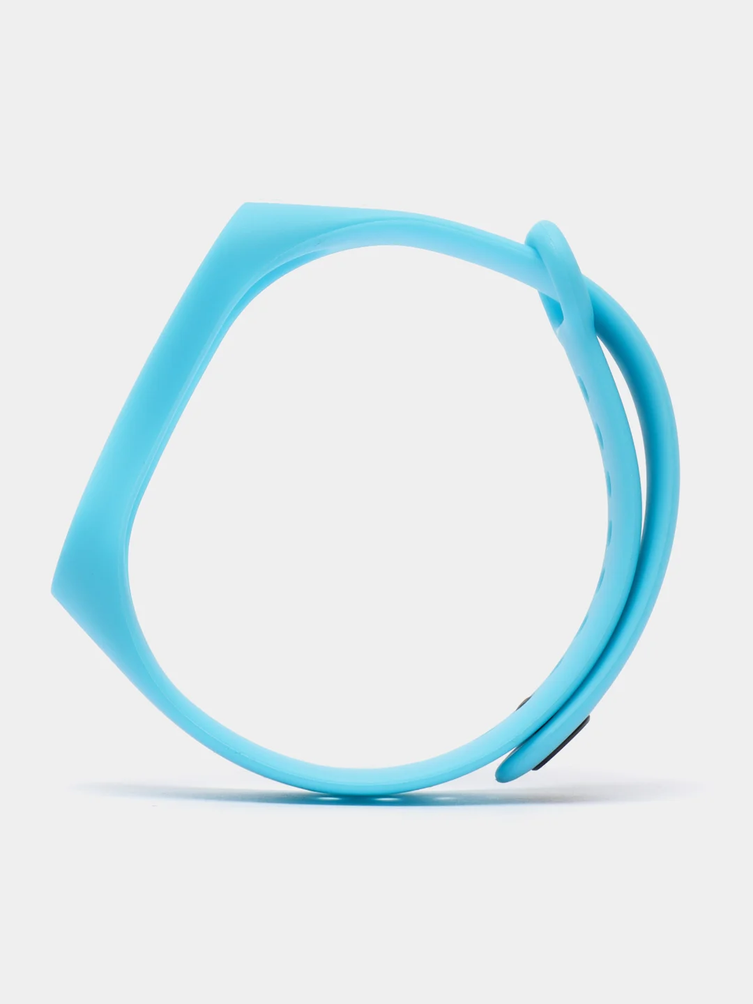 Голубой ремешок для фитнес-браслета Xiaomi Mi Smart Band 3 / 4, силиконовый
