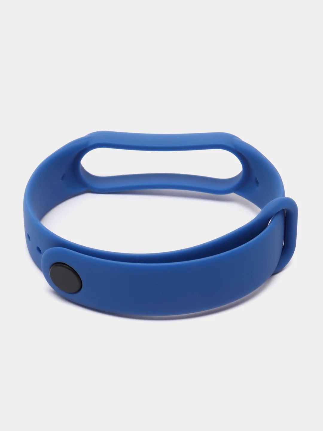 Синий силиконовый ремешок для фитнес-браслета Xiaomi Mi Smart Band 5 / 6