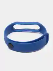 Синий силиконовый ремешок для фитнес-браслета Xiaomi Mi Smart Band 5 / 6