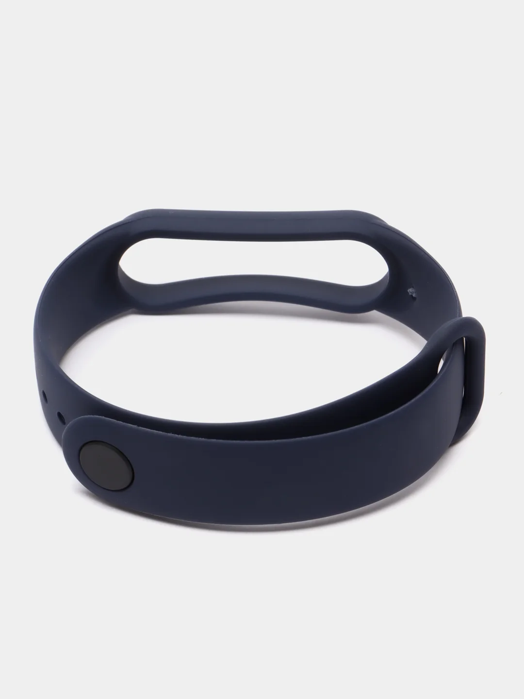 Темно-синий силиконовый ремешок для фитнес-браслета Xiaomi Mi Smart Band 5 / 6