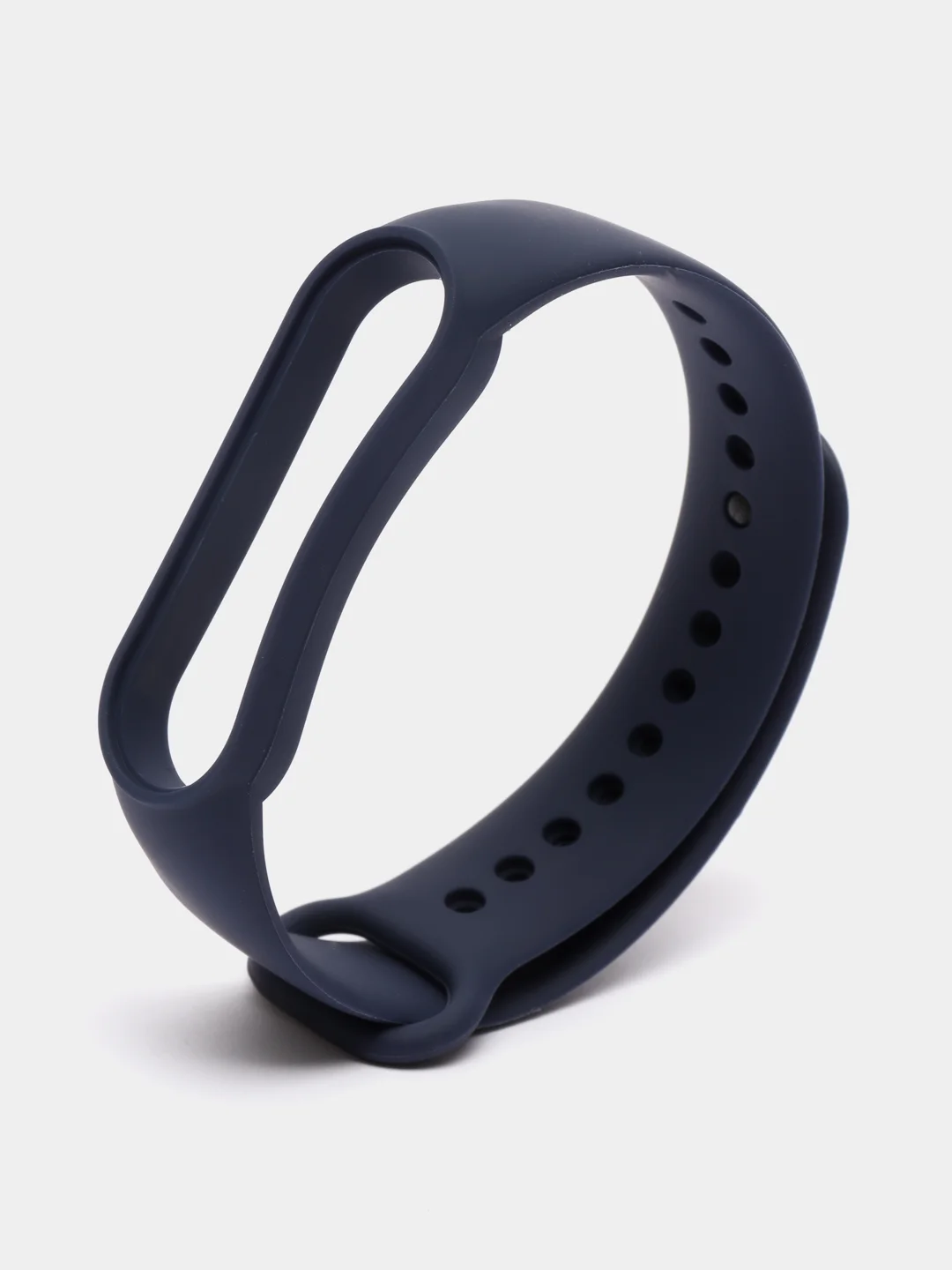 Темно-синий силиконовый ремешок для фитнес-браслета Xiaomi Mi Smart Band 5 / 6