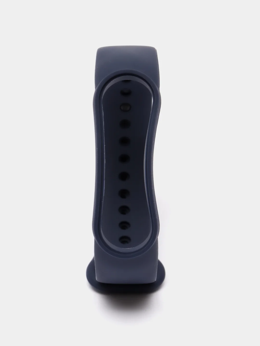 Темно-синий силиконовый ремешок для фитнес-браслета Xiaomi Mi Smart Band 5 / 6