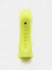 Салатовый ремешок для фитнес-браслета Xiaomi Mi Smart Band 3 / 4, силиконовый