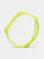 Салатовый ремешок для фитнес-браслета Xiaomi Mi Smart Band 3 / 4, силиконовый