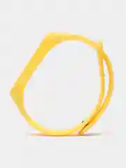 Желтый ремешок для фитнес-браслета Xiaomi Mi Smart Band 3 / 4, силиконовый