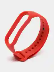 Красный силиконовый ремешок для фитнес-браслета Xiaomi Mi Smart Band 5 / 6