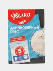 Рис Увелка длиннозерный, шлифованный , 5 х 80 г